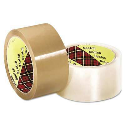 3M Scotch 371 Industrial Box Sealing Tape, Clear, 48mm x 50m 021200136795