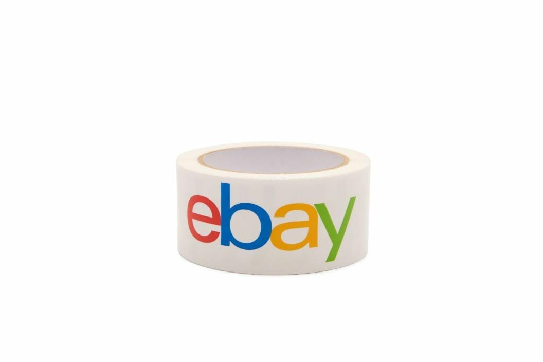 lot 4 roll eBay logo Brand Packaging Shipping Tape (2