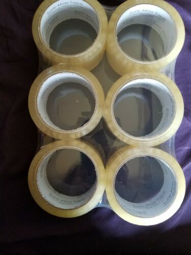 6 Rolls Sure-max Packing Tape