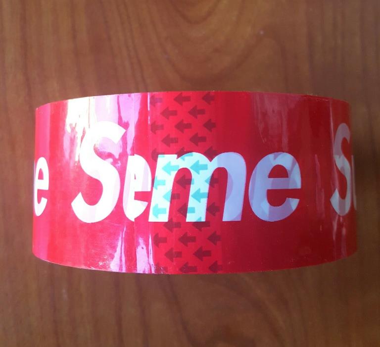 Roll Supreme Red Logo Shipping Package Tape, Packaging,  New