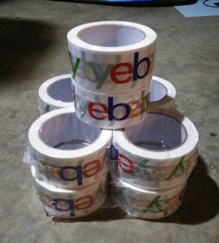 10 ROLLS Official eBay Brand Logo Packaging Tape BOPP Shipping FREE SHIPPING !!