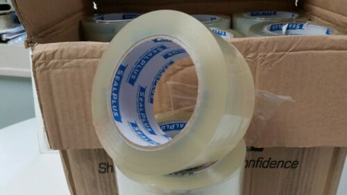 6 rolls of Clear Packing Tape - 2.2