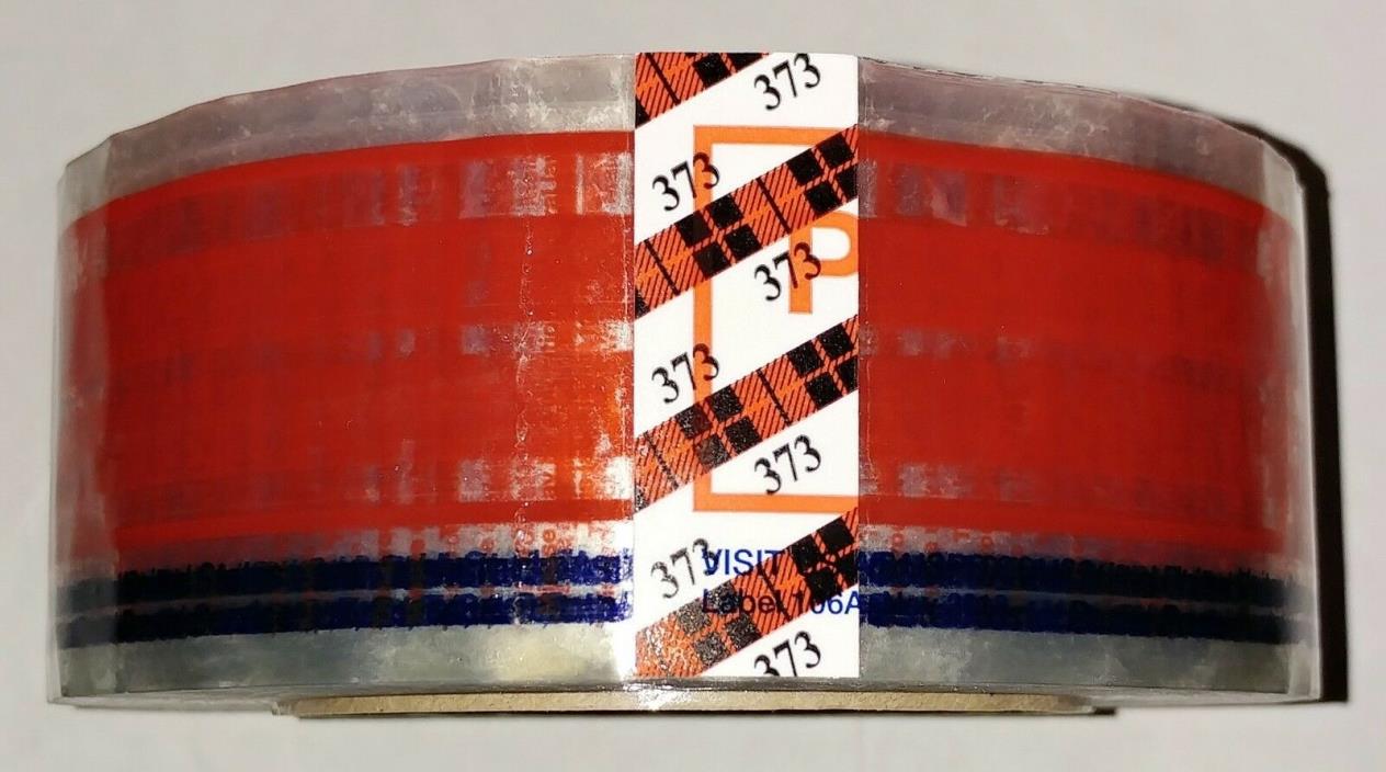 1 ROLL USPS PRIORITY TAPE 106-A NOV 2018 RED USPS LOGO FREE SHIPPING