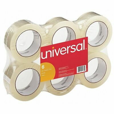 Box Sealing Tape,48mm x 100m,Clr,PK6 UNIVERSAL UNV63500