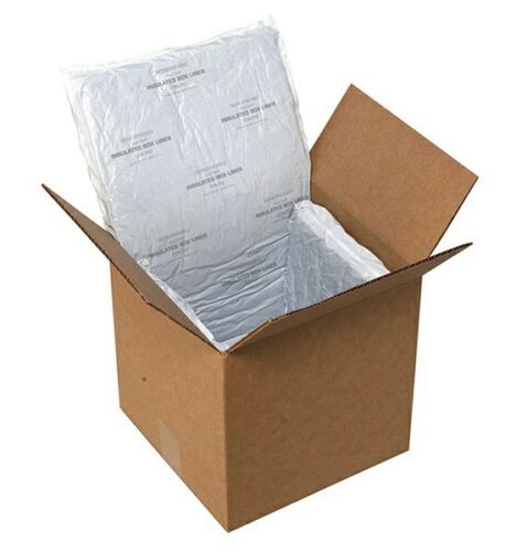 (10) Polar Tech Box Liners Biodegradable Insulated Shipper Mailing Frozen 8x6x4