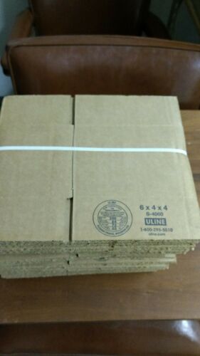 25 6x6x4 Corrugated Shipping Boxes Great for Crafts!