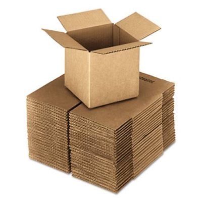 Brown Corrugated Cubed Fixed Depth Boxes, 16l x 16w x 16h, 25 Boxes (UFS161616)