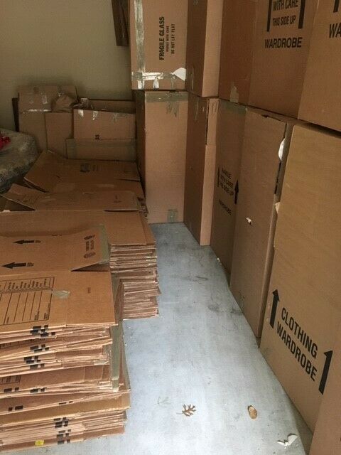 Whole house moving boxes lot of various sizes