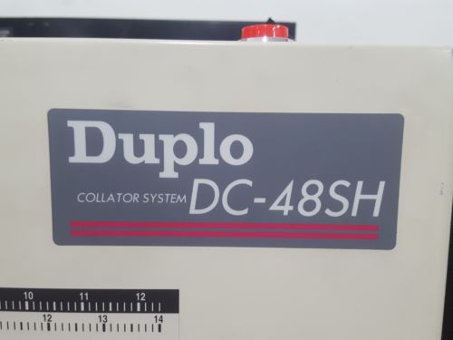 Duplo DC-48SH-3 collate system Stitcher