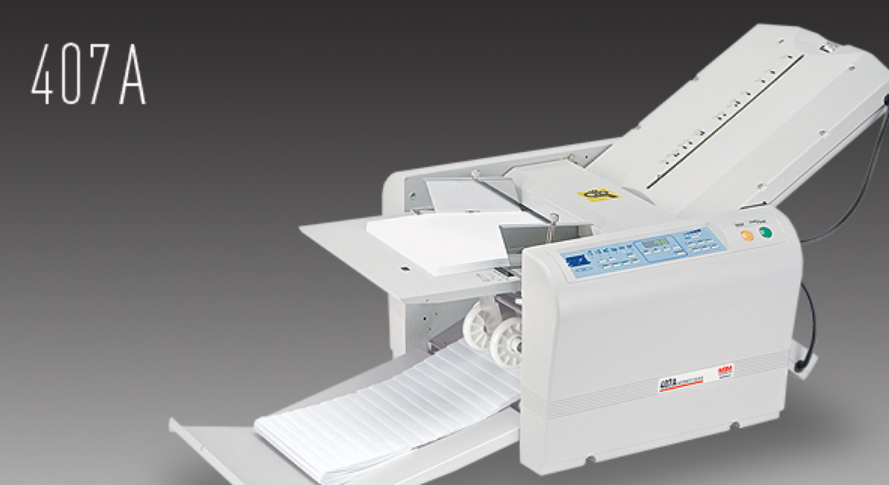 MBM 407A highspeed automatic tabletop folder system