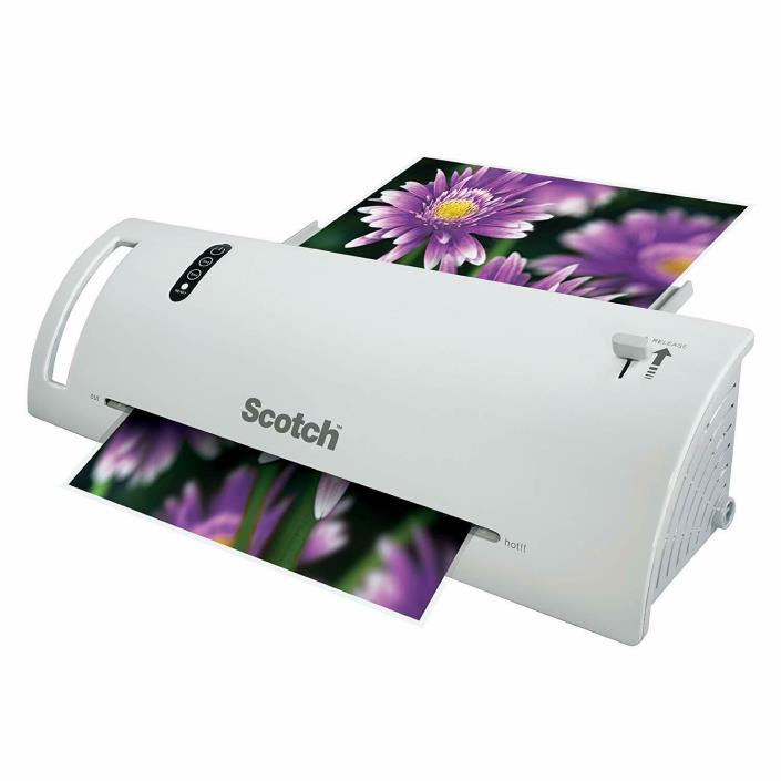 Scotch Thermal Laminator Combo Pack, Includes 20 Letter-Size Laminating Pouch...