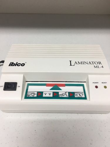 Ibico  Laminator ML-4 Machine 4 1/2