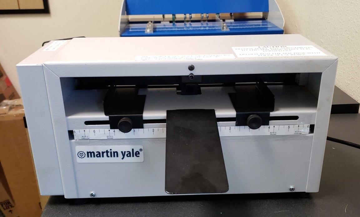 Martin Yale SP100 Score and Perf Machine