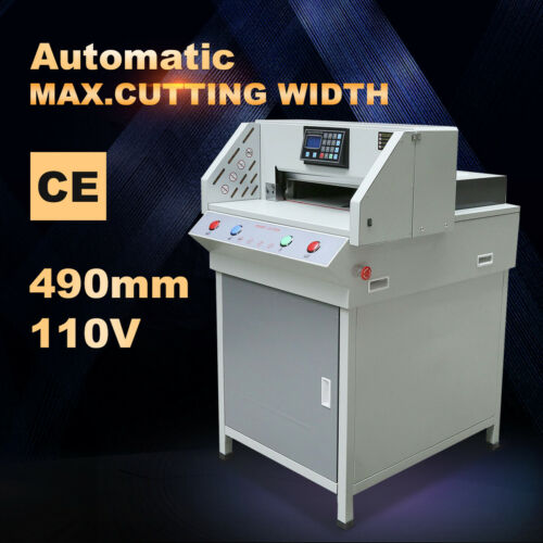 490mm!!!Paper Guillotine Cutter Cutting Machine,19.3