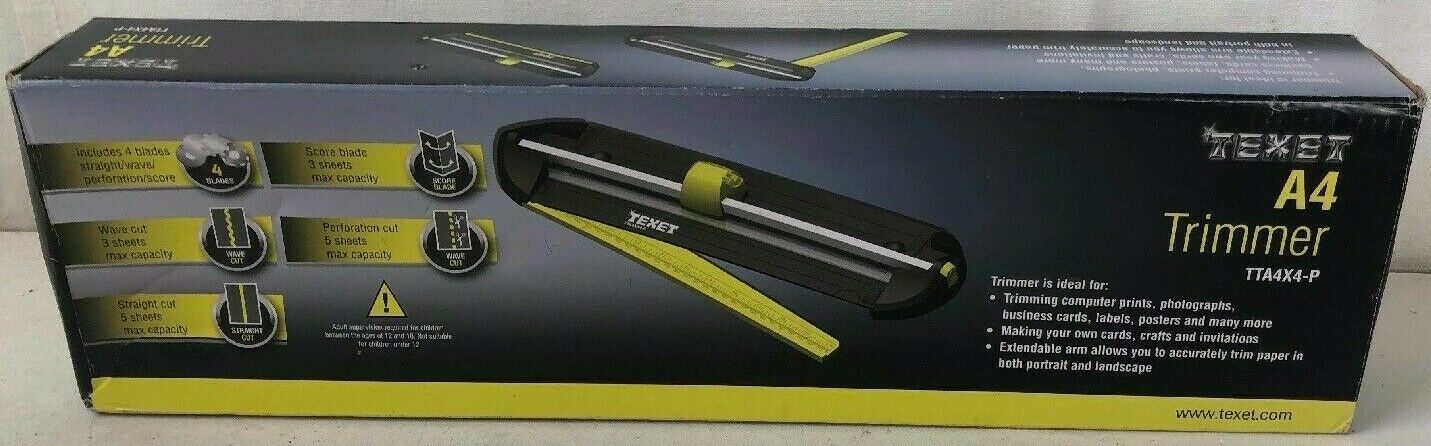 Texet A4 Paper Trimmer--New In Box