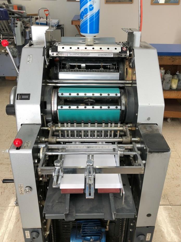 Ryobi 2800CD Printing Press, Kompac dampening, one owner