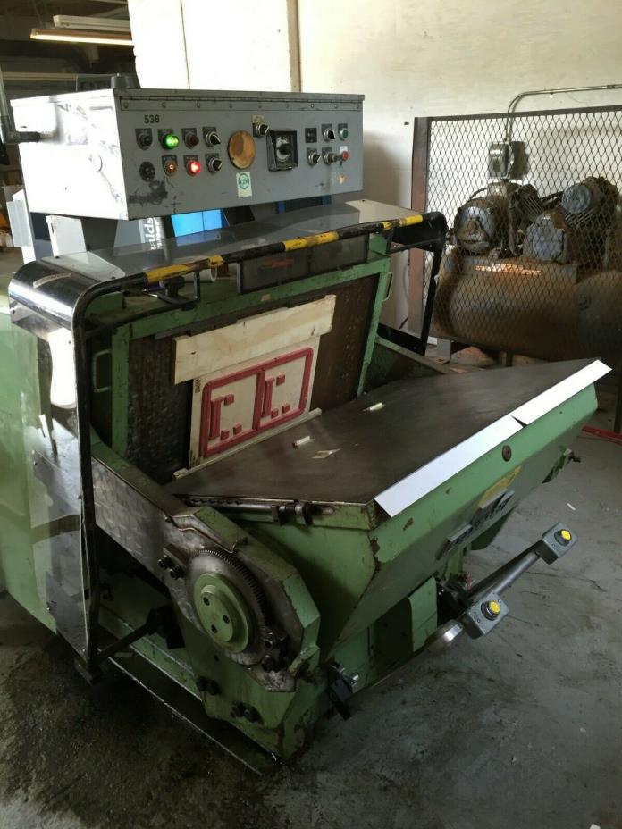 Standard clam shell Platen Die Cutter