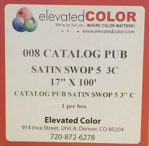 ELEVATED COLOR 008 CATALOG PUB SATIN SWOP 5  3C 17