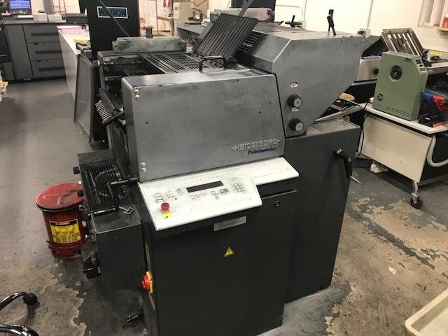 Heidelberg Printmaster 46 Offset 2/c Printing Press