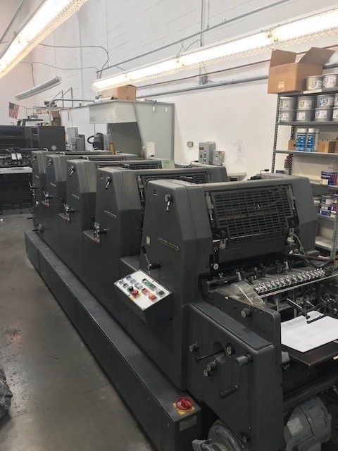 Commercial printing presses