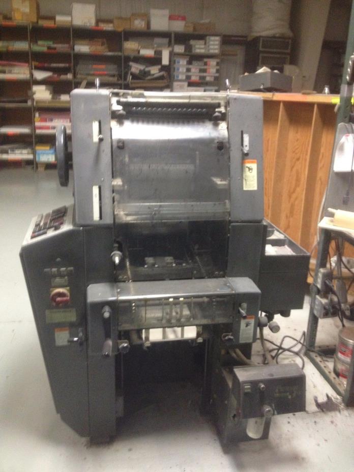 Heidelberg T Offset Press - Model TO