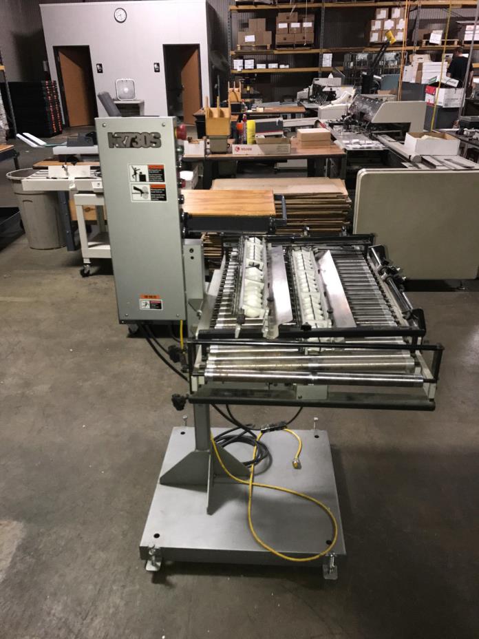 KIRK-RUDY KR730S Roller Registration Conveyor Turn Unit