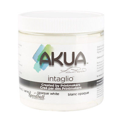 Akua Intaglio Ink 8oz - Opaque White
