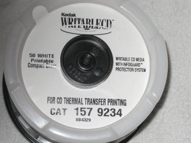 Kodak Writable CD --- Thermal Transfer Printing