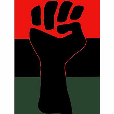Propaganda Political Civil Rights Black Power Fist African American USA Unframed