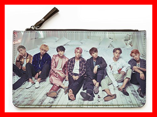 Kpop Fashion Pencil Case Pouch Coin Bag Starry Sky W Lomo Cards Bts E Medium