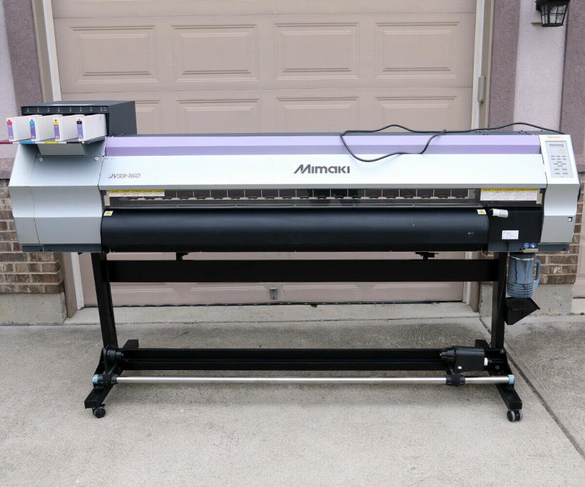 MIMAKI JV33-160 solvent printer SS21 mutoh roland seal graphtec summa gbc cutter