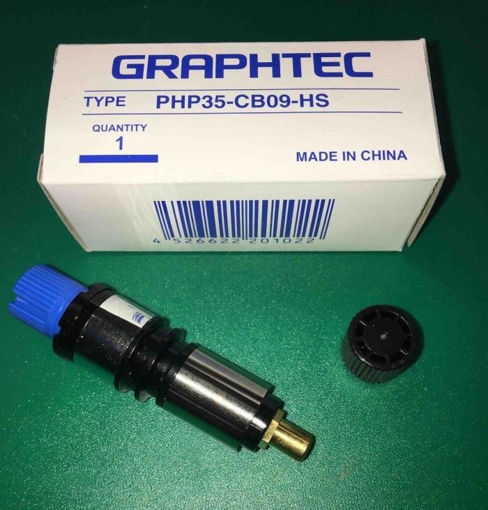 Graphtec Blue Top Brass Tip Blade Holder for CB09 0.9 mm Blades