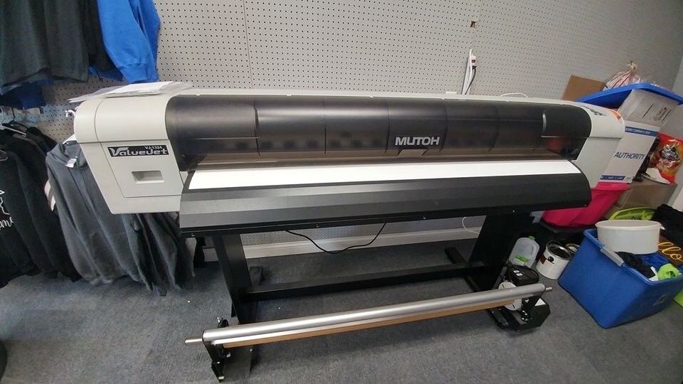 Mutoh ValueJET 1324X Large Format Color Printer