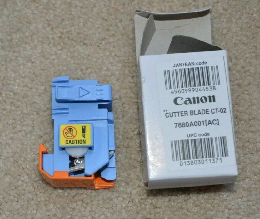 (Qty.1) CANON # CT-02 Cutter Blade  # 7680A001[AC]     Brand New!   imagePROGRAF