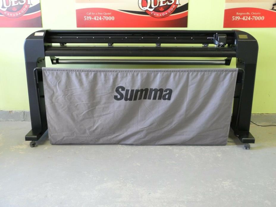 Summa S160 Cutter - contour cut from Roland, Mimaki, Mutoh and HP latex printer