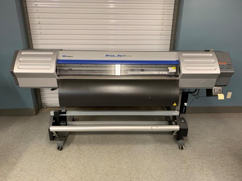 Roland SolJet Pro II Wide Format Printer with Benes Online Dryer