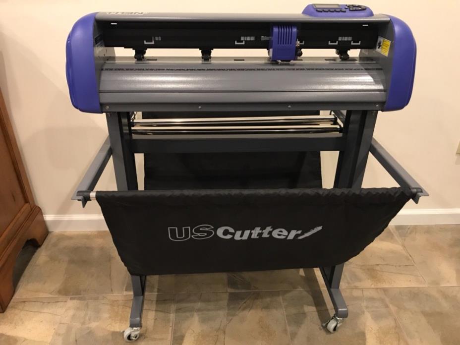 US Cutter Titan 3 ARMS Contour Cutting Vinyl Cutter 28”