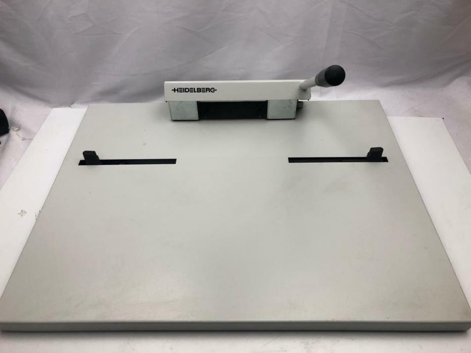 Plate Punch for Heidelberg GTO52 / MO / SM72 / SM74 450mm TABLE TOP Heavy Duty