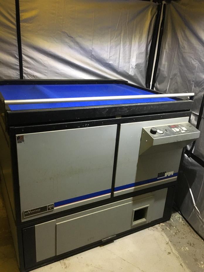 Amergraph AdVantage 350 SP Vacuum Screen Exposure Unit