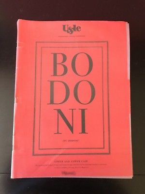 Out of Print U&LC Typography Graphic Design Magazine Fall 1994 BODONI, Vol 21, 2
