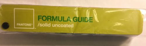 Pantone Formula Guide Solid Uncoated Large Edition With Special Features