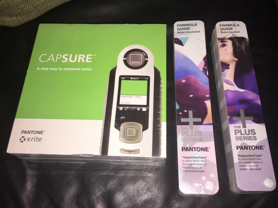 Pantone RM200PT01 Capsure Color Matcher & 2 Formula Guide Bundles