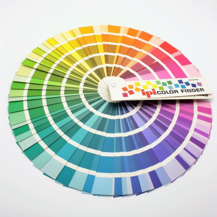 VTG  Interchemical Printing Ink (ipi) Color Finder Uncoated Graphic Design Craft
