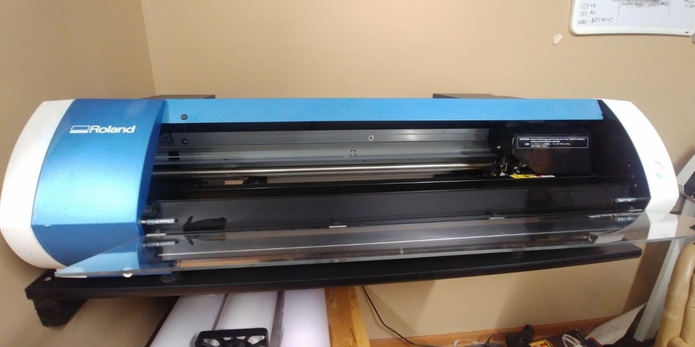 Roland BN-20 Vinyl Printer Cutter Plotter with Ink and media