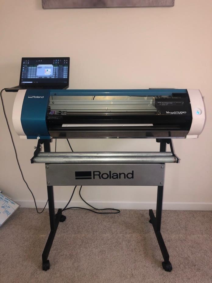 Roland BN-20 Printer Cutter with Stand