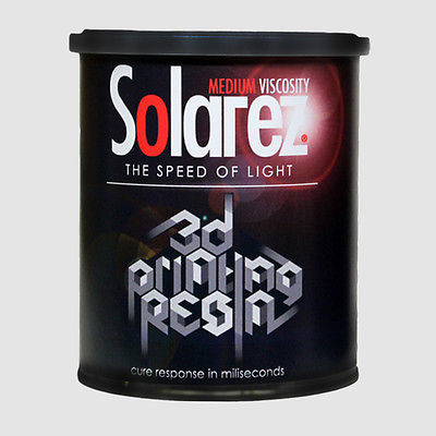 Solarez 3-D Printing Resin Medium Viscosity Gallon