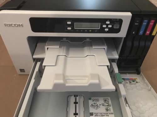 NEW RICOH Aficio SG3110dnw GelSprinter Very LOW Page Count With EXTRA Supplies!!