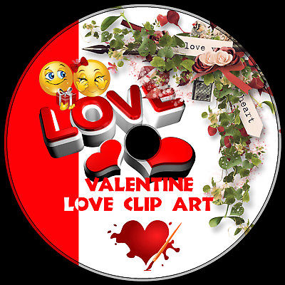 Valentine and Love .png & vector 700+ best clip art ROYALTY-FREE DVD