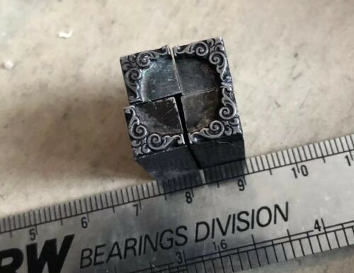 letterpress ornaments Decorative Printing Block Metal Accessories Type