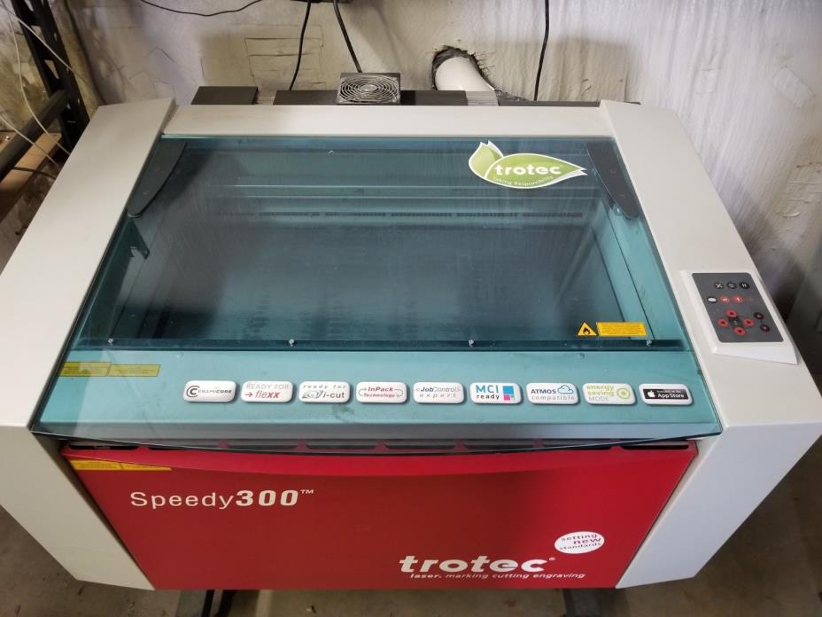 Trotec Speedy 300, 120 watt Laser Engraver